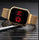 Touch LED Magnet Watch Fashion Casual Sports Men's Watch Touch Smart LED Digital Watches Electronics Wrist Watches for Men Women Square Clock Golden (Without box)