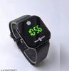 Touch LED Watch Fashion Casual Sports Men's Watch Touch Smart LED Digital Watches Electronics Wrist Watches for Men Women Square Clock (Random color) Without box
