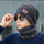 Unisex Woolen Cap With Neck Warmer, Grey Navy